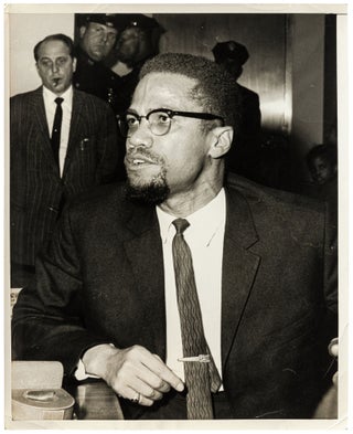 Item #469770 Press Photograph of Malcolm X. MALCOLM X