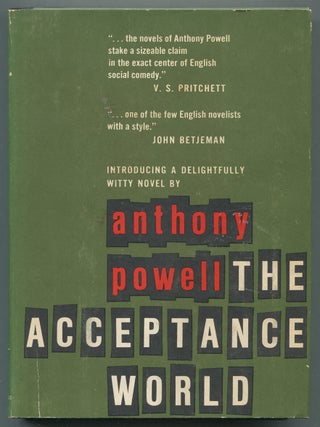 Item #469790 The Acceptance World. Anthony POWELL