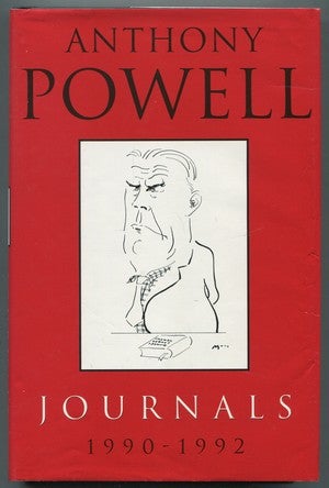 Item #469800 Journals 1990-1992. Anthony POWELL.
