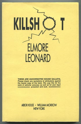 Item #470134 Killshot. Elmore LEONARD