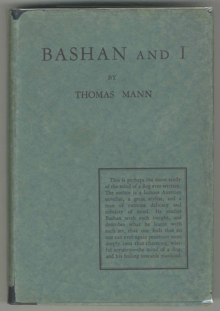 Item #470162 Bashan and I. Thomas MANN.