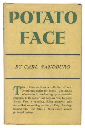 Item #470200 Potato Face. Carl SANDBURG