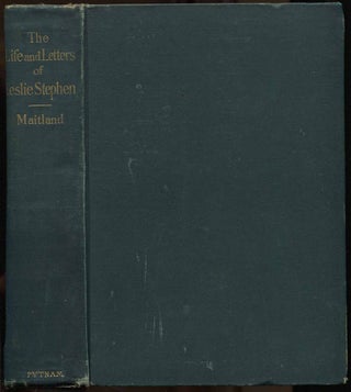 Item #470233 The Life and Letters of Leslie Stephen. Frederic William MAITLAND, Virginia Woolf