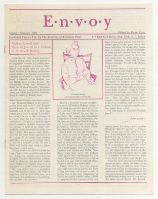 Item #470574 Envoy: Spring, Summer 1982: Elizabeth Bishop. Elizabeth BISHOP, Joaquim Cardozo., W....