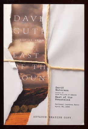 Item #47394 East of the Mountains. David GUTERSON