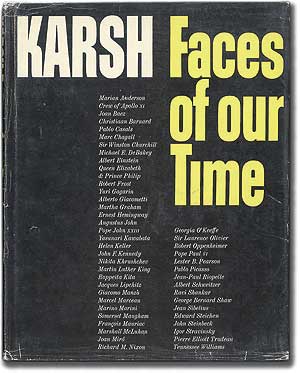 Item #47473 Faces of Our Time. Yousuf KARSH