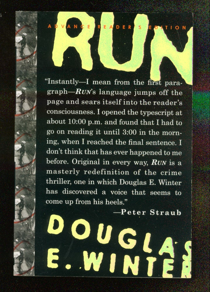 Item #48390 Run. Douglas E. WINTER.