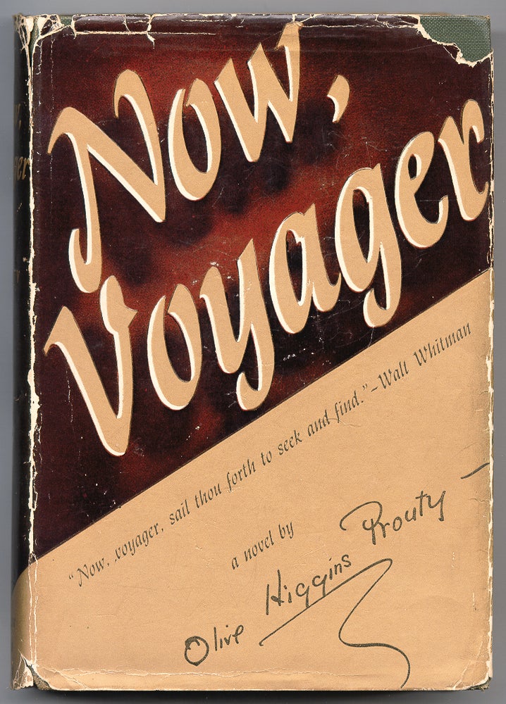 Item #49626 Now, Voyager. Olive Higgins PROUTY.