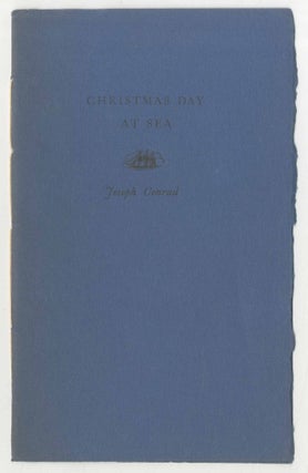 Item #498529 Christmas Day at Sea. Joseph CONRAD