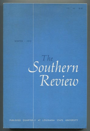 Item #498741 The Southern Review – Volume VIII, New Series, January, 1972, Number I. Malcolm...