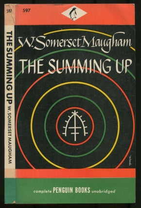 Item #498871 The Summing Up. W. Somerset MAUGHAM