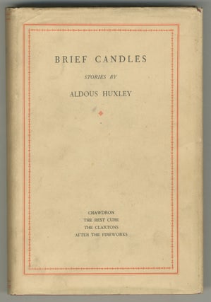Item #498877 Brief Candles. Stories. Aldous HUXLEY