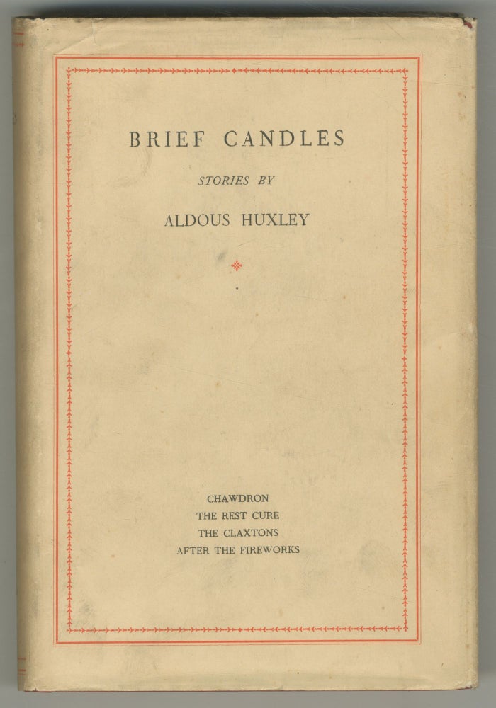 Item #498877 Brief Candles. Stories. Aldous HUXLEY.