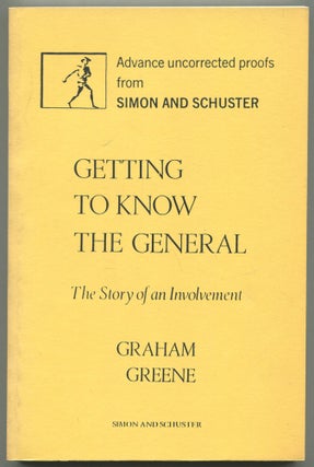 Item #498960 Getting to Know the General. Graham GREENE