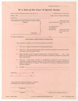 Item #499071 Legal Document Signed (in Carbon) by Truman Capote. Truman CAPOTE