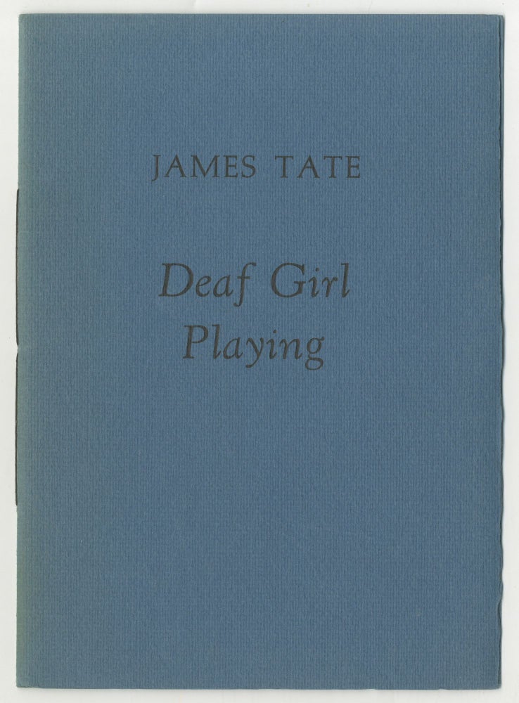 Item #499092 Deaf Girl Playing. James TATE.