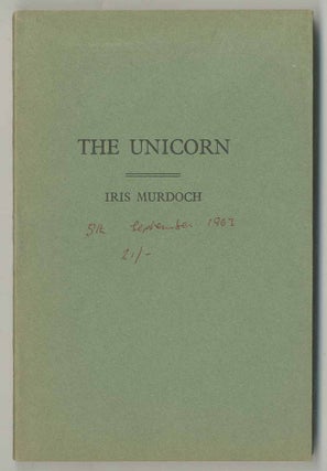 Item #499454 The Unicorn. Iris MURDOCH