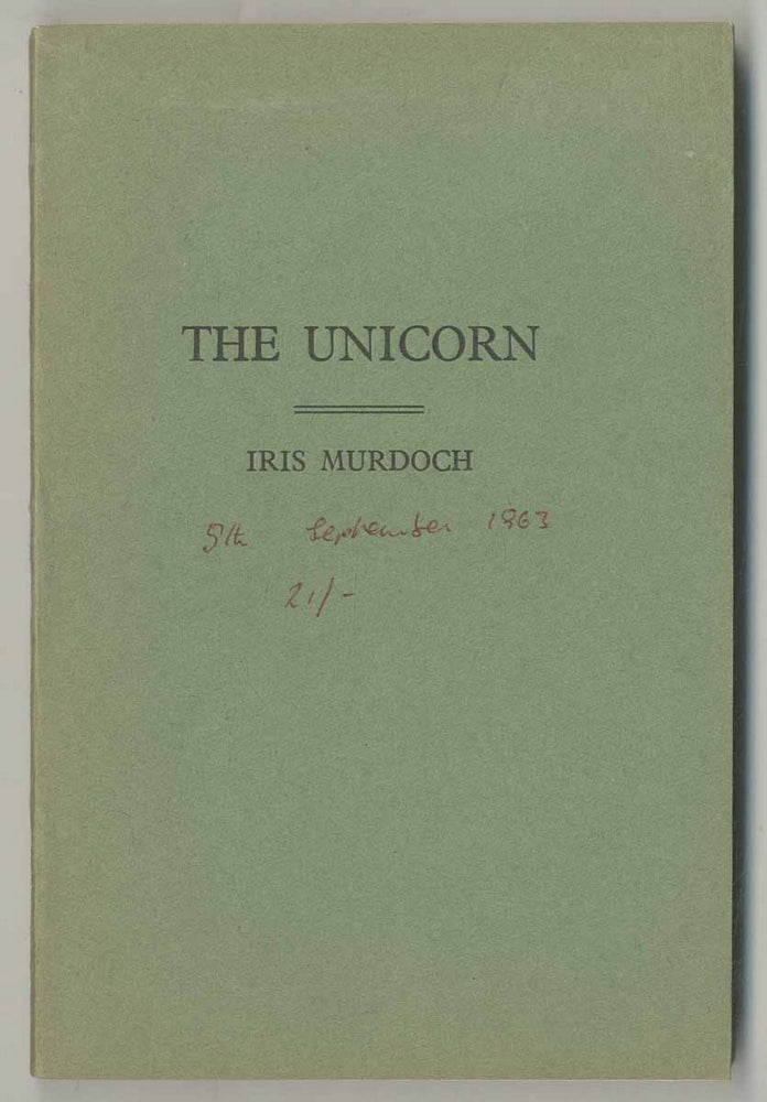 Item #499454 The Unicorn. Iris MURDOCH.