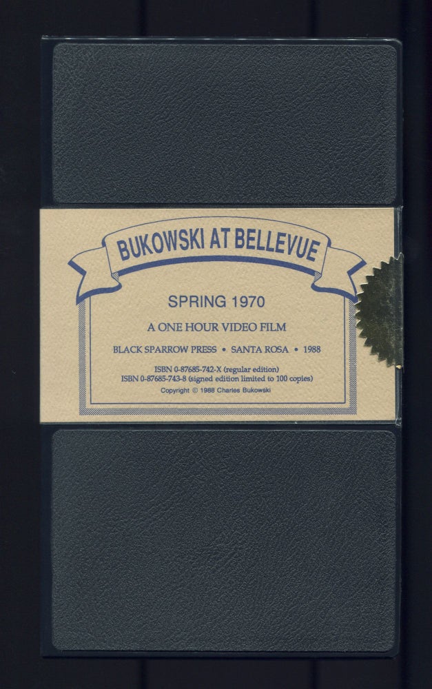 Item #499501 Bukowski at Bellvue: Spring 1970. A One Hour Video Film. Charles BUKOWSKI.