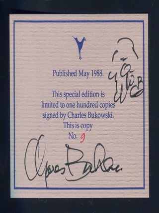 Bukowski at Bellvue: Spring 1970. A One Hour Video Film