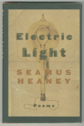 Item #499530 Electric Light [with] Autograph Note Signed. Seamus HEANEY