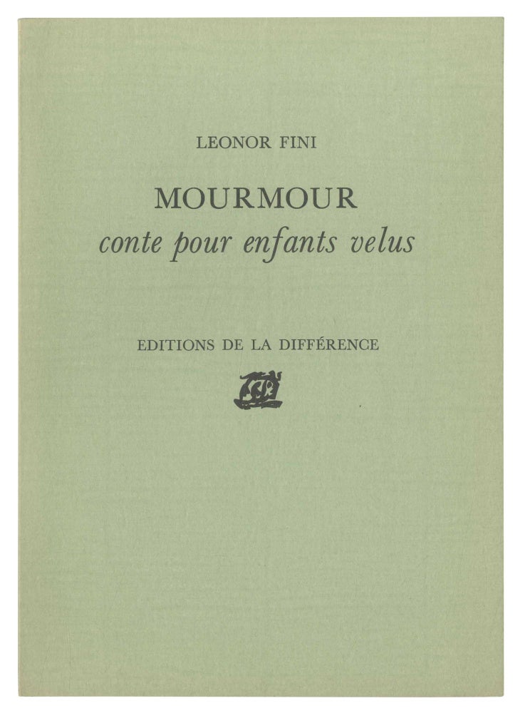 Item #499548 Mourmour conte pour enfants velus. Leonor FINI.