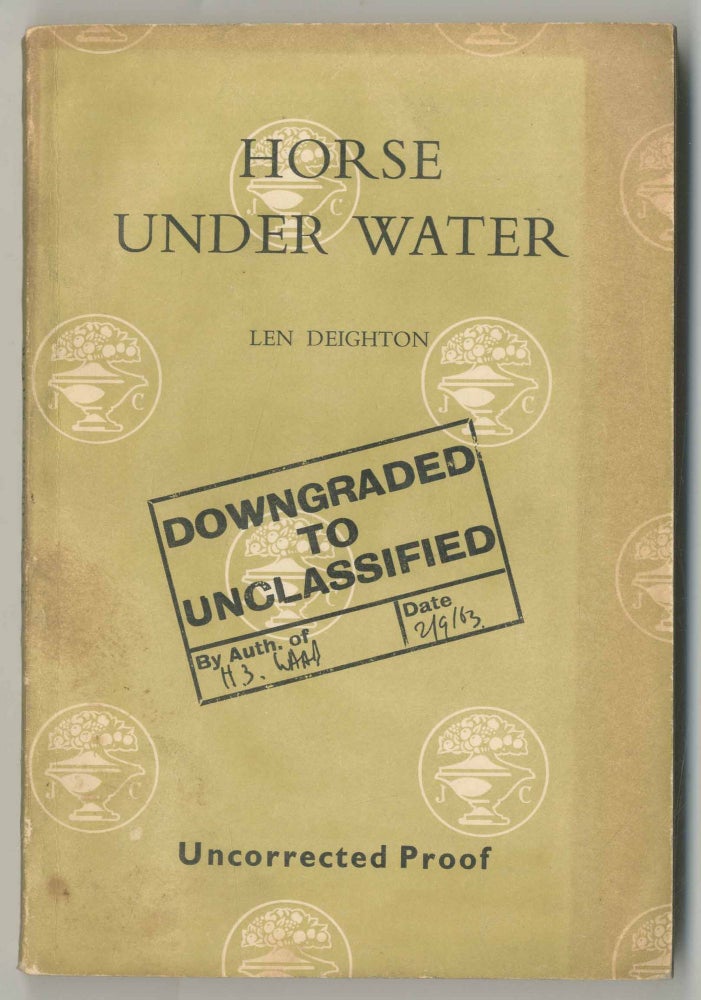 Item #499830 Horse Under Water. Len DEIGHTON.