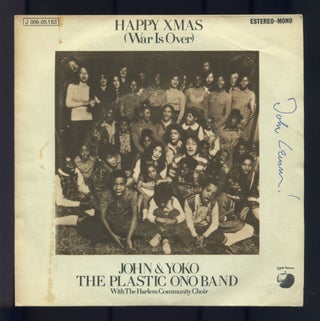 Item #499999 [Album]: Happy Xmas (War is Over) / Listen the Snow is Falling. John LENNNON, Yoko...