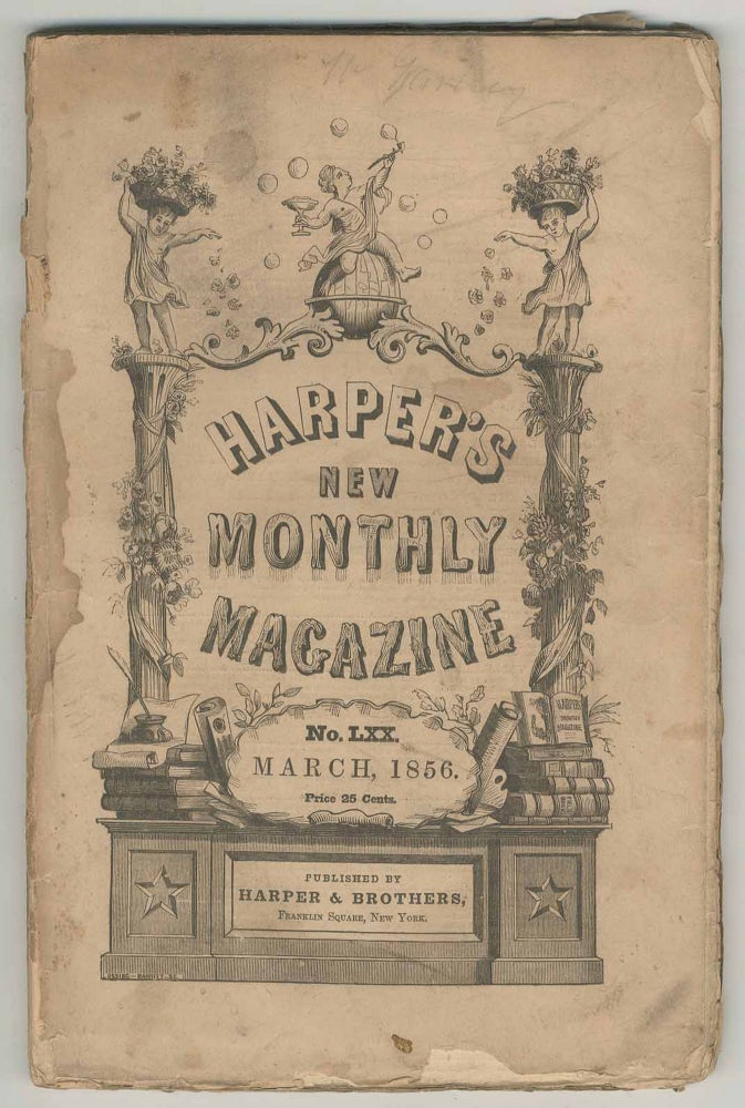 Item #500080 Harper's New Monthly Magazine – Vol. XII, No. LXX, March, 1856. Charles DICKENS, T. Addison Richards.
