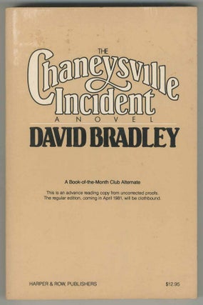 Item #500301 The Chaneysville Incident. David BRADLEY