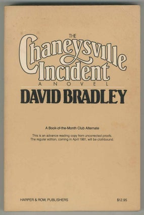 Item #500310 The Chaneysville Incident. David BRADLEY