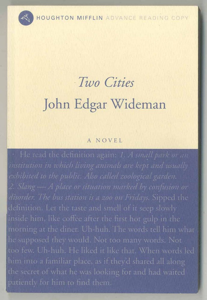 Item #501091 Two Cities. John Edgar WIDEMAN.