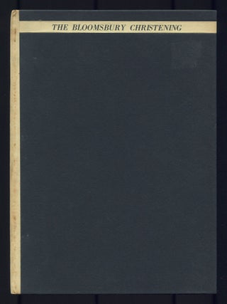 Item #501287 The Bloomsbury Christening. Charles DICKENS