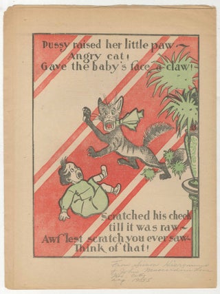 Two Songs of Father Goose. Christmas Music Supplement of *The Examiner*