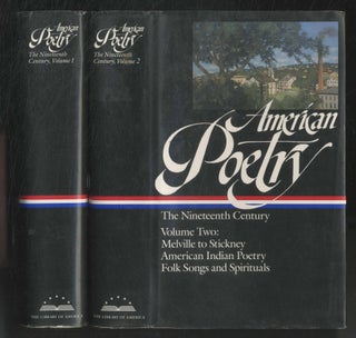 Item #501536 American Poetry: The Nineteenth Century: Volume One: Philip Freneau to Walt Whitman...