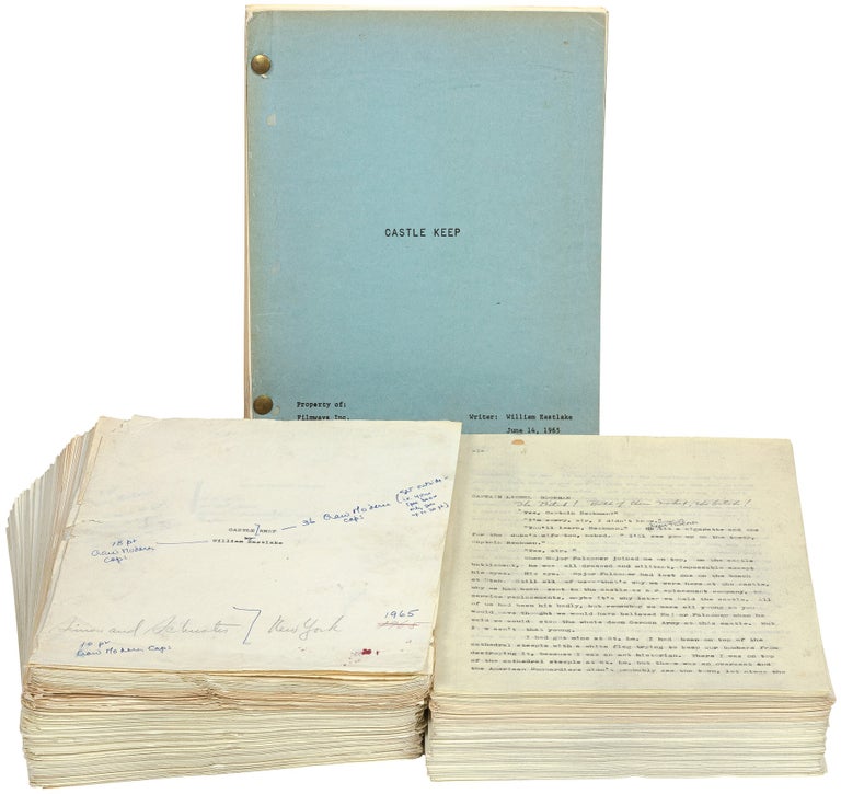 Item #501700 The William Eastlake Papers: Manuscripts and Letters. William EASTLAKE.