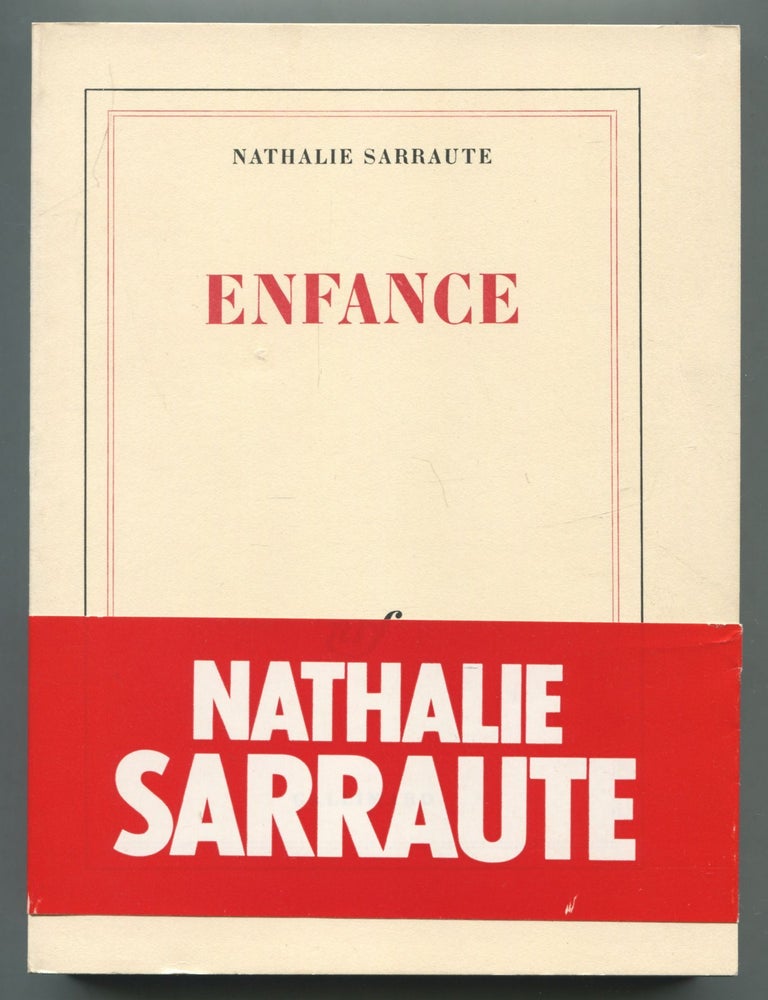 Item #501702 Enfance [Childhood]. Nathalie SARRAUTE.