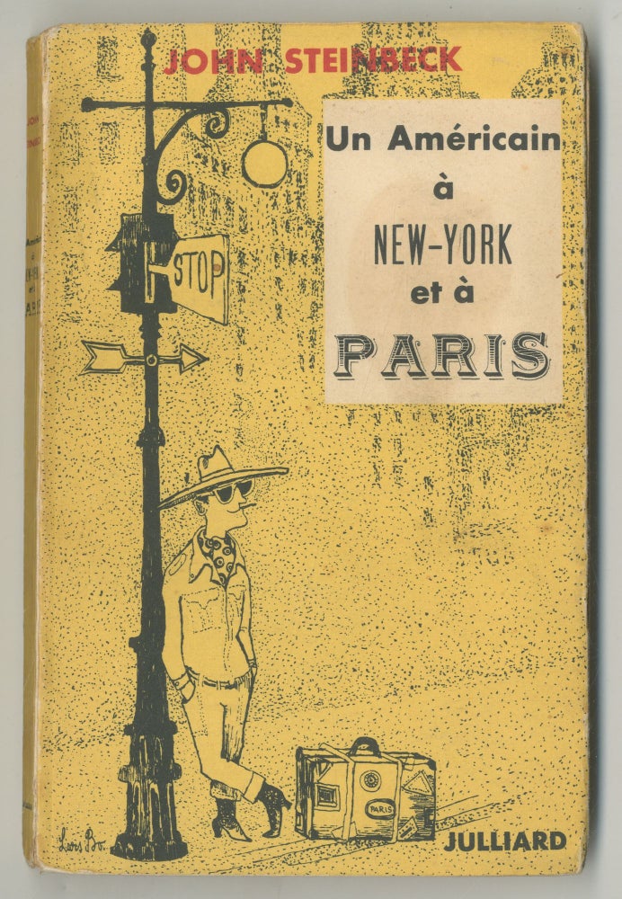 Item #501731 Un Americain a New-York et a Paris. John STEINBECK.