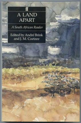 Item #502232 A Land Apart: A South African Reader. André BRINK, J M. Coetzee