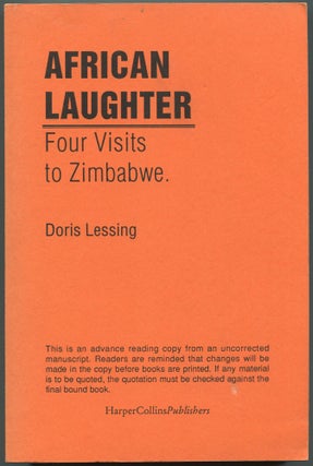 Item #502321 African Laughter: Four Visits to Zimbabwe. Doris LESSING