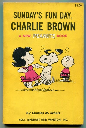 Item #502566 Sunday's Fun Day, Charlie Brown: A New Peanuts Book. Charles M. SCHULZ