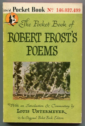 Item #502574 The Pocket Book of Robert Frost's Poems. Robert FROST