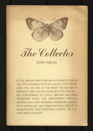 Item #502609 The Collector. JOHN FOWLES