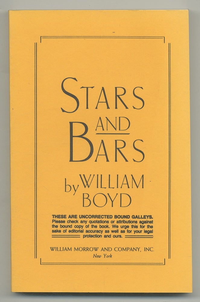 Item #502839 Stars and Bars. William BOYD.