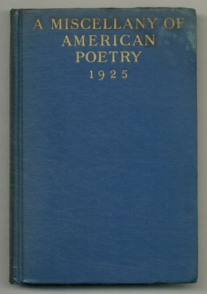 Item #503150 "Three Dream Songs" [in] American Poetry 1925: A Miscellany. T. S. ELIOT, Edna St....