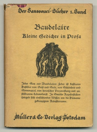 Item #503817 Kleine Gedichte in Prosa. Charles BAUDELAIRE, Eddy SMITH