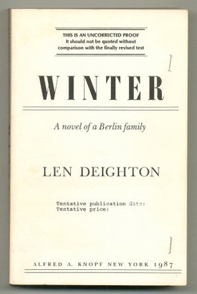 Item #503921 Winter: A Novel of a Berlin Family. Len DEIGHTON