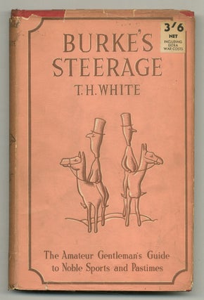 Item #504048 Burke's Steerage or The Amateur Gentleman's Introduction to Noble Sports and...