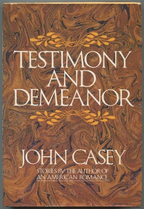 Item #504309 Testimony and Demeanor. John CASEY