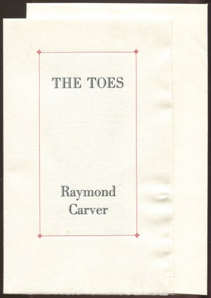 Item #504776 The Toes. Raymond CARVER